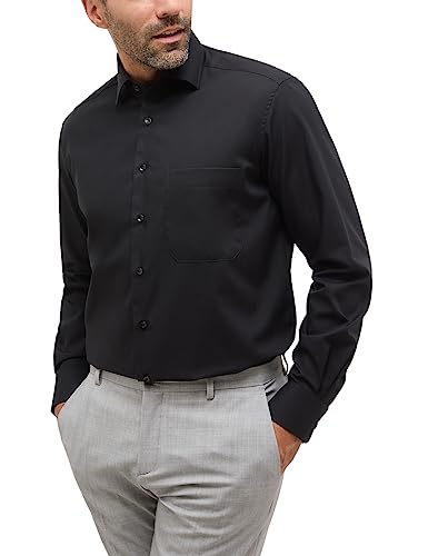 ETERNA Herren Original Shirt Comfort FIT 1/1 schwarz 40_H_1/1 von ETERNA