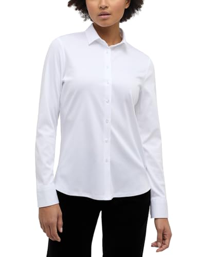 ETERNA Damen Jersey Shirt Fitted 1/1 weiß 34_D_1/1 von ETERNA