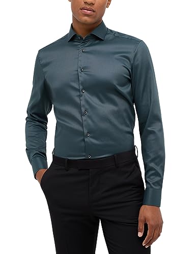 ETERNA Herren Performance Shirt Slim FIT 1/1 Jade 44_H_1/1 von ETERNA