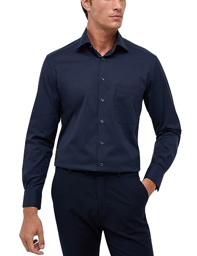 ETERNA Herren Cover Shirt Comfort FIT 1/1 Navy 44_H_1/1 von ETERNA