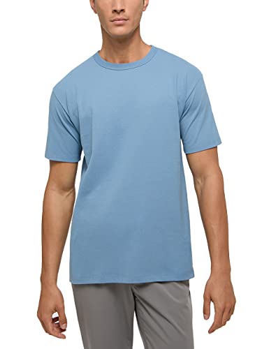 ETERNA Herren Even T-Shirt blau 2XL_H von ETERNA