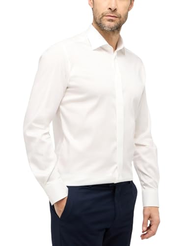 ETERNA Herren Performance Shirt MODERN FIT 1/1 Ecru 43_H_1/1 von ETERNA