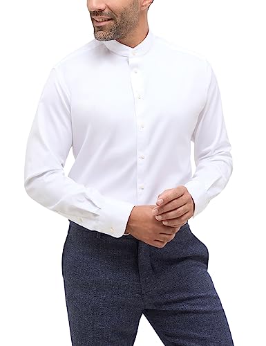 ETERNA Herren Soft Luxury Shirt MODERN FIT 1/1 weiß 46_H_1/1 von ETERNA