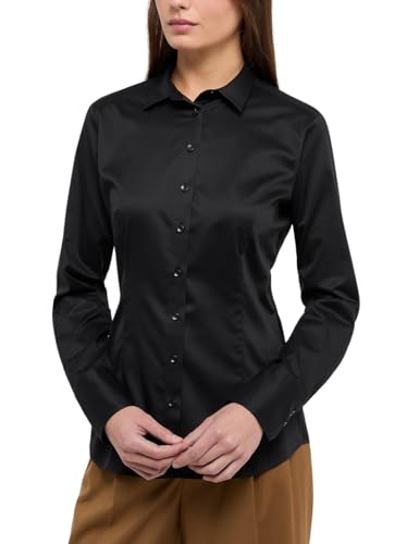 ETERNA Damen Cover Shirt Fitted 1/1 schwarz 40_D_1/1 von ETERNA