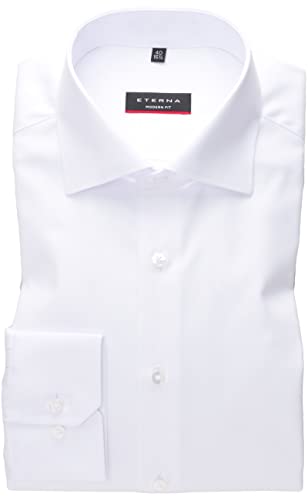 ETERNA Male Cover Shirt MODERN FIT 44_H_1/1, 1/1, weiß von ETERNA