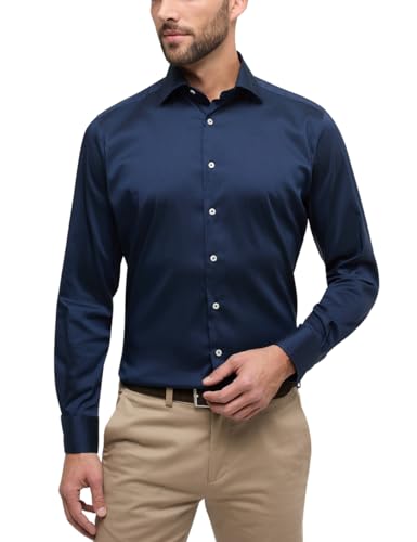 ETERNA Male Performance Shirt MODERN FIT 41_H_1/1, 1/1, Navy von ETERNA