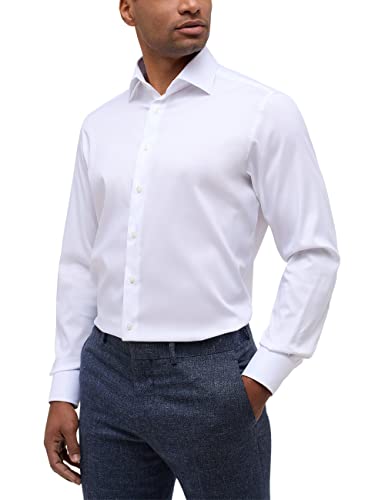 ETERNA Herren Performance Shirt MODERN FIT 1/1 weiß 41_H_1/1 von ETERNA
