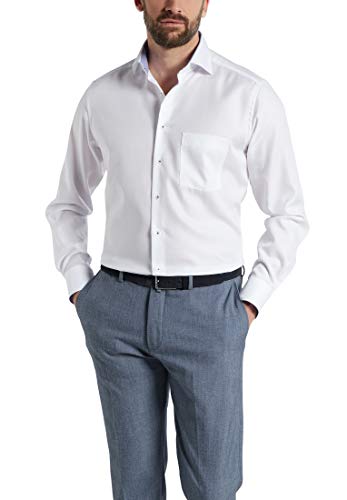 eterna Langarm Hemd Modern Fit Struktur strukturiert von ETERNA