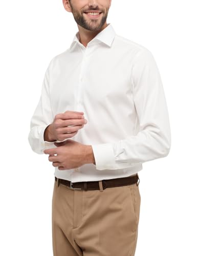 ETERNA Herren Cover Shirt MODERN FIT 1/1 beige 42_H_1/1 von ETERNA