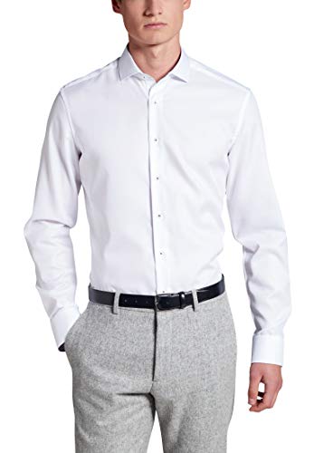 ETERNA Langarm Hemd Slim FIT strukturiert von ETERNA