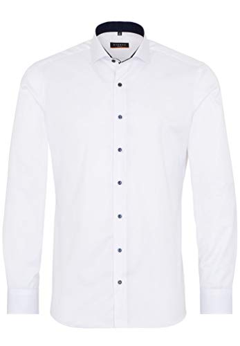 ETERNA Herren Cover Shirt Slim FIT 1/1 weiß 40_H_1/1 von ETERNA