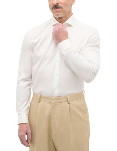 ETERNA Herren Cover Shirt SUPER Slim 1/1 beige 39_H_1/1 von ETERNA