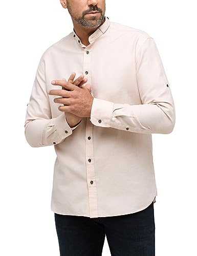 ETERNA Herren Linen Shirt MODERN FIT 1/1 beige 43_H_1/1 von ETERNA