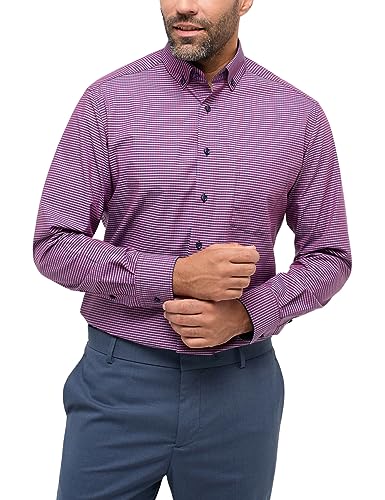 ETERNA Male Popeline Hemd MODERN FIT 40_H_1/1, 1/1, Sunset red von ETERNA