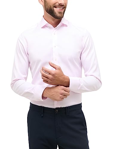 ETERNA Herren Cover Shirt Slim FIT 1/1 rosa 40_H_1/1 von ETERNA