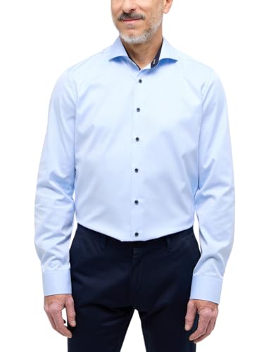 ETERNA Male Cover Shirt Slim FIT 40_H_1/1, 1/1, hellblau von ETERNA