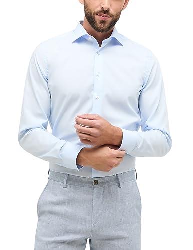 ETERNA Male Original Shirt Slim FIT 39_H_1/1, 1/1, hellblau von ETERNA