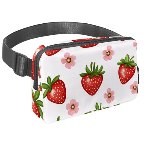 Crossbody-Gürteltasche für Damen und Herren, Trauben-Punkt-Muster, Bauchtasche mit Reißverschlusstaschen, wasserdichte Hüfttaschen mit verstellbarem Riemen für Workout, Laufen, Reisen, Wandern Crossbody-Gürteltasche für Damen und Herren, Trauben-Punkt-Muster, Bauchtasche mit Reißverschlusstaschen, wasserdichte Hüfttaschen mit verstellbarem Riemen für Workout, Laufen, Reisen, Wandern von etoenbrc