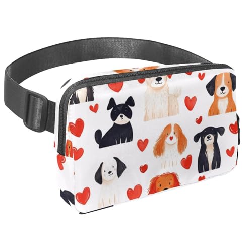 Crossbody-Gürteltasche für Damen und Herren, roter Schal, Kaninchen, Bauchtasche mit Reißverschlusstaschen, wasserdichte Hüfttaschen mit verstellbarem Riemen für Workout, Laufen, Reisen, Wandern Crossbody-Gürteltasche für Damen und Herren, roter Schal, Kaninchen, Bauchtasche mit Reißverschlusstaschen, wasserdichte Hüfttaschen mit verstellbarem Riemen für Workout, Laufen, Reisen, Wandern von etoenbrc