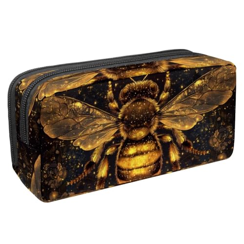Federmäppchen, glitzerndes Bienen-Federmäppchen mit Reißverschluss, wasserdichte Stifttasche, Bürobedarf, Schreibwaren-Organizer für Teenager, Mädchen, Erwachsene, Studenten, mehrfarbig, Federmäppchen, glitzerndes Bienen-Federmäppchen mit Reißverschluss, wasserdichte Stifttasche, Bürobedarf, Schreibwaren-Organizer für Teenager, Mädchen, Erwachsene, Studenten, mehrfarbig, von etoenbrc