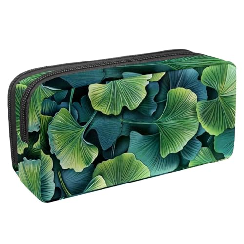 Federmäppchen, grünes Ginkgo-Blatt-Federmäppchen mit Reißverschluss, wasserdichte Stifttasche, Bürobedarf, Schreibwaren-Organizer für Teenager, Mädchen, Erwachsene, Studenten, mehrfarbig, Federmäppchen, grünes Ginkgo-Blatt-Federmäppchen mit Reißverschluss, wasserdichte Stifttasche, Bürobedarf, Schreibwaren-Organizer für Teenager, Mädchen, Erwachsene, Studenten, mehrfarbig, von etoenbrc