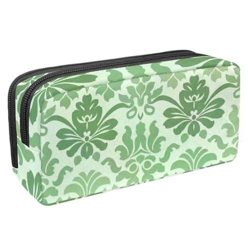 etoenbrc Federmäppchen, mintgrün, Vintage-Druck, Federmäppchen mit Reißverschluss, wasserdicht, Stifttasche, Bürobedarf, Schreibwaren-Organizer für Teenager, Mädchen, Erwachsene, Studenten, etoenbrc Federmäppchen, mintgrün, Vintage-Druck, Federmäppchen mit Reißverschluss, wasserdicht, Stifttasche, Bürobedarf, Schreibwaren-Organizer für Teenager, Mädchen, Erwachsene, Studenten, von etoenbrc