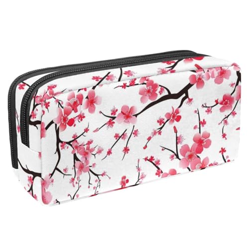 etoenbrc Federmäppchen, rosa Blumendruck, Federmäppchen mit Reißverschluss, wasserdichte Stifttasche, Bürobedarf, Schreibwaren-Organizer für Teenager, Mädchen, Erwachsene, Studenten, mehrfarbig, etoenbrc Federmäppchen, rosa Blumendruck, Federmäppchen mit Reißverschluss, wasserdichte Stifttasche, Bürobedarf, Schreibwaren-Organizer für Teenager, Mädchen, Erwachsene, Studenten, mehrfarbig, von etoenbrc