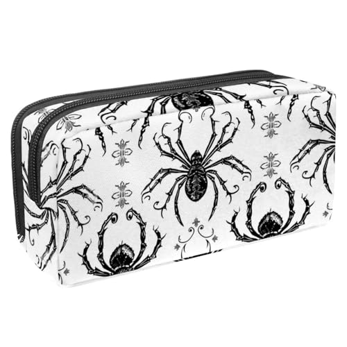 etoenbrc Federmäppchen, schwarzes Halloween-Federmäppchen mit Reißverschluss, wasserdichte Stifttasche, Bürobedarf, Schreibwaren-Organizer für Teenager, Mädchen, Erwachsene, Studenten, mehrfarbig, etoenbrc Federmäppchen, schwarzes Halloween-Federmäppchen mit Reißverschluss, wasserdichte Stifttasche, Bürobedarf, Schreibwaren-Organizer für Teenager, Mädchen, Erwachsene, Studenten, mehrfarbig, von etoenbrc