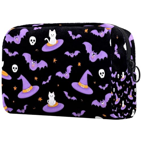 etoenbrc Make-up-Tasche, Reisetasche, wiederverwendbar, Kosmetiktasche, große Kulturbeutel für Teenager, Mädchen, Frauen, 18,5 x 7,6 x 13 cm, Mehrfarbig, One Size etoenbrc Make-up-Tasche, Reisetasche, wiederverwendbar, Kosmetiktasche, große Kulturbeutel für Teenager, Mädchen, Frauen, 18,5 x 7,6 x 13 cm, Mehrfarbig, One Size von etoenbrc
