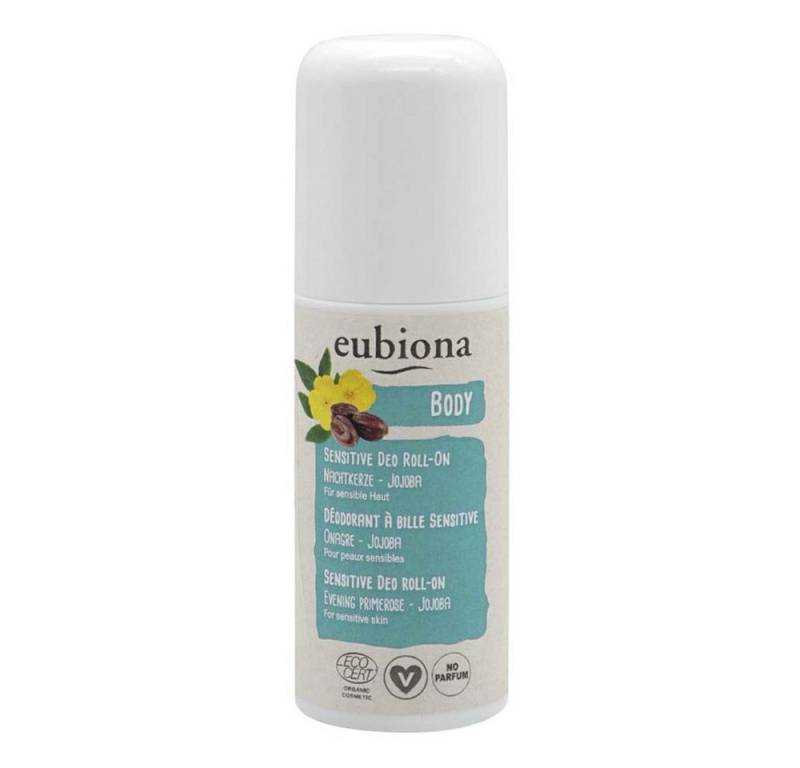 eubiona Deo-Roller Sensitive Deo Roll-On - Nachtkerze-Jojoba 50ml von eubiona