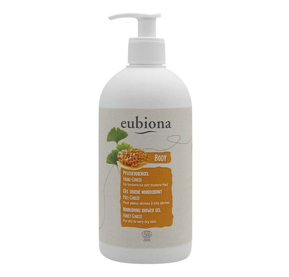 eubiona Duschgel Pflegeduschgel - Honig-Ginkgo 500ml von eubiona