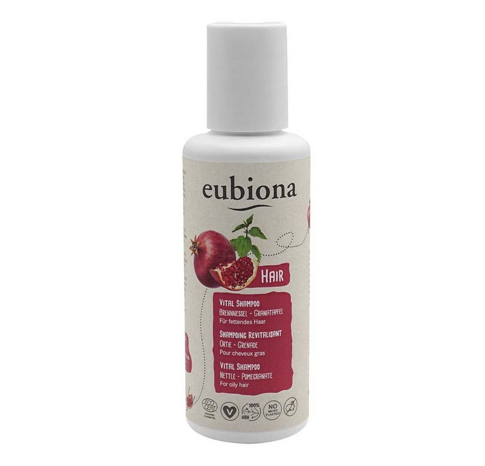 eubiona Haarshampoo Vital-Shampoo - Brennessel-Granatapfel 200ml von eubiona