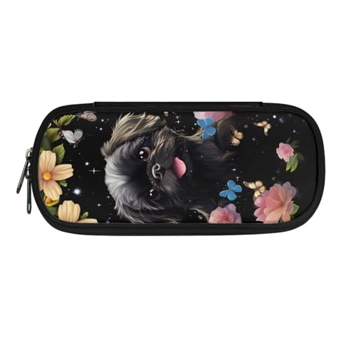 eurwhj Großes Federmäppchen mit Rosen-Aufdruck, große Aufbewahrung, Federmäppchen, Schreibwaren, Stiftetasche für Kinder, Studenten, multifunktionaler Schreibwaren-Organizer, Bleistifttasche, eurwhj Großes Federmäppchen mit Rosen-Aufdruck, große Aufbewahrung, Federmäppchen, Schreibwaren, Stiftetasche für Kinder, Studenten, multifunktionaler Schreibwaren-Organizer, Bleistifttasche, von eurwhj