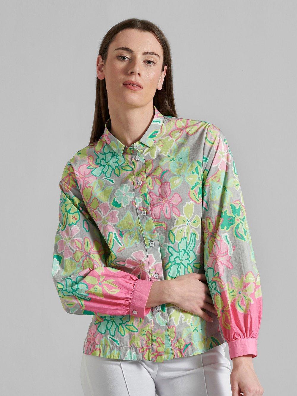 Eve in Paradise Bluse Damen Baumwolle Rundhals gemustert, mehrfarbig von eve in paradise