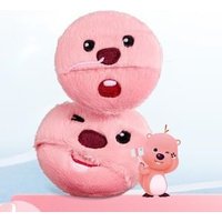 everbab - Soft Loose Powder Puff Loopy Limited Edition - 2 Types Daze (M) - 1pc von everbab