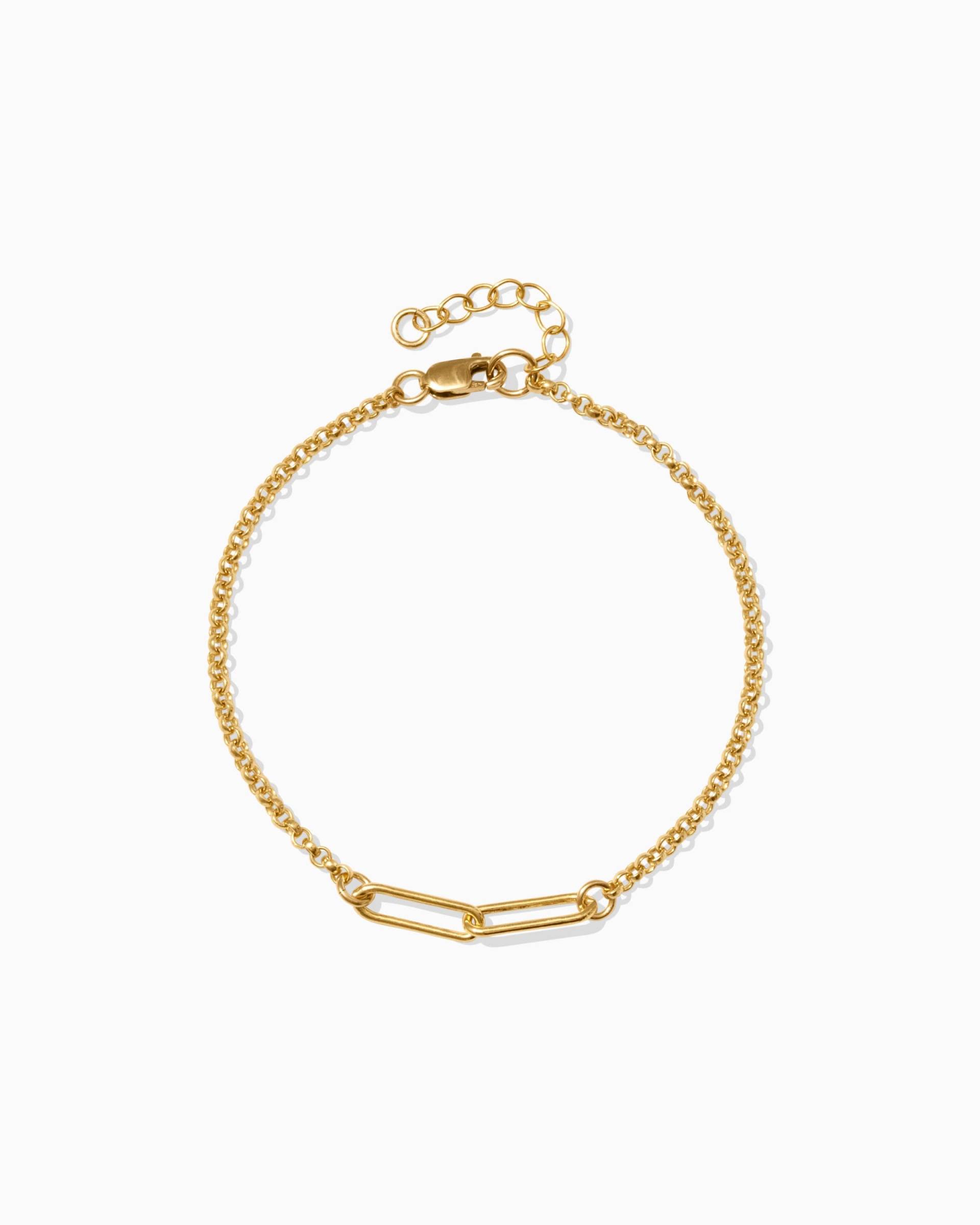 14K Gold Filled Gliederarmband Benutzerdefinierte Größen von everlymadejewelry