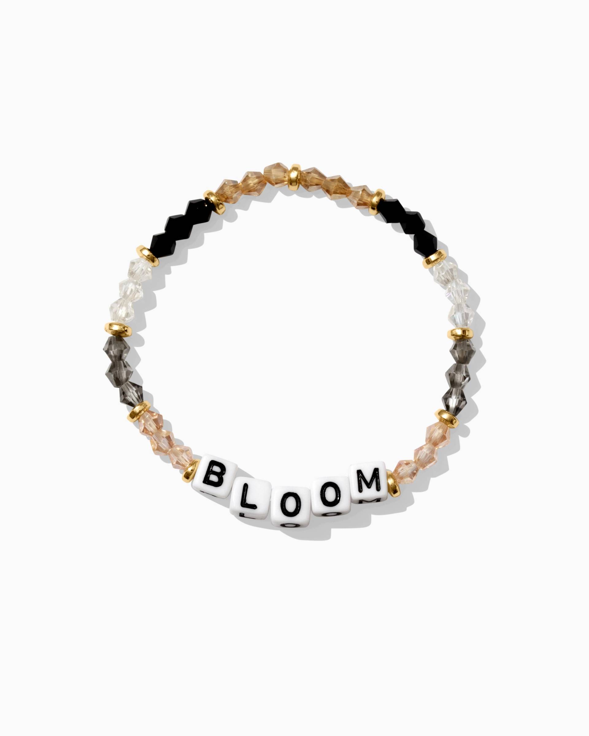 Blüten-stretch-Perlenarmband, Wort-Armband, Armband Für Neue Anfänge von everlymadejewelry