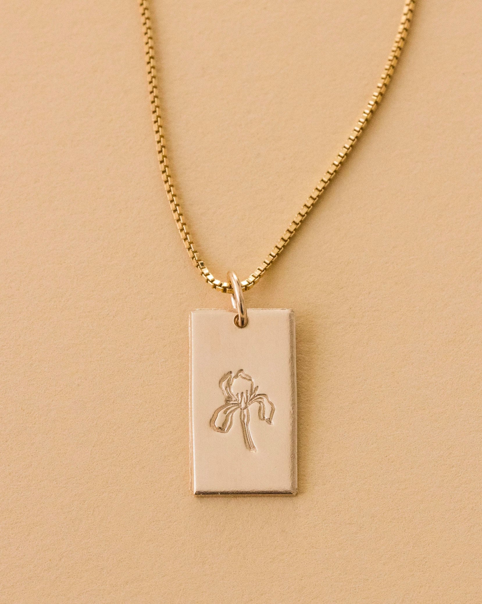 Blütenblatt Anhänger, 925 Sterling Silber, 14K Gold Fill, Rose-Gold Fill von everlymadejewelry