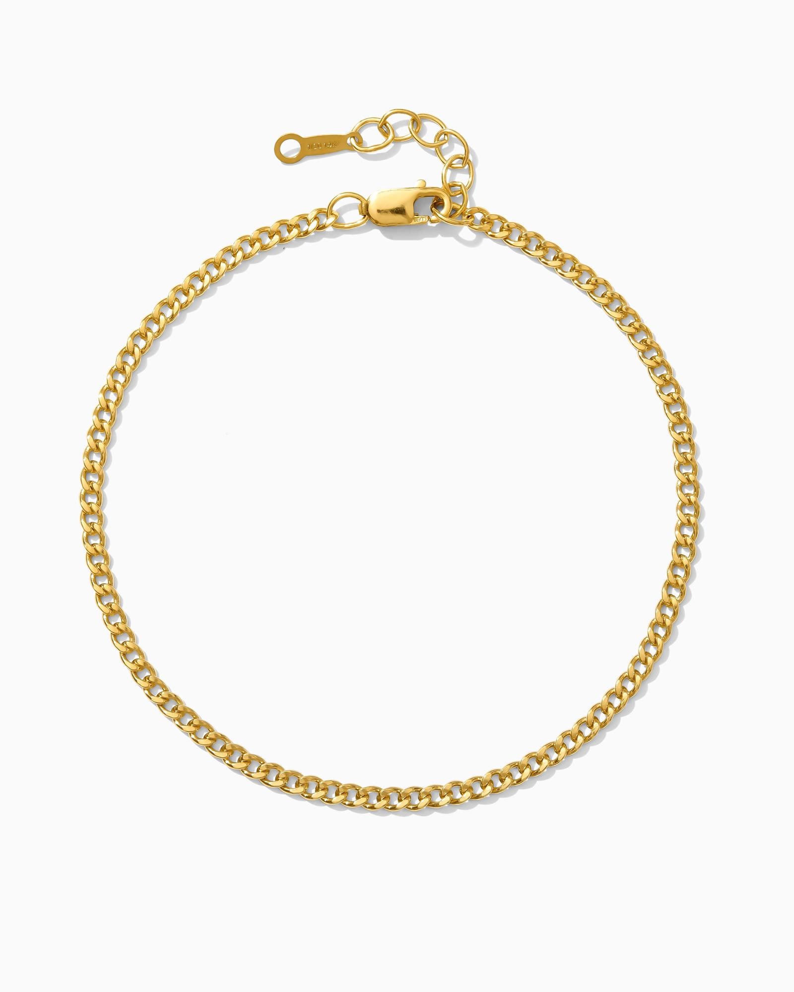 Curtis Armband, Zierliches 14K Gold Gefülltes Goldkettarmband, Goldarmband, Goldkettarmband Damen, Panzerkette Curtis Armband, Zierliches 14K Gold Gefülltes Goldkettarmband, Goldarmband, Goldkettarmband Damen, Panzerkette von everlymadejewelry