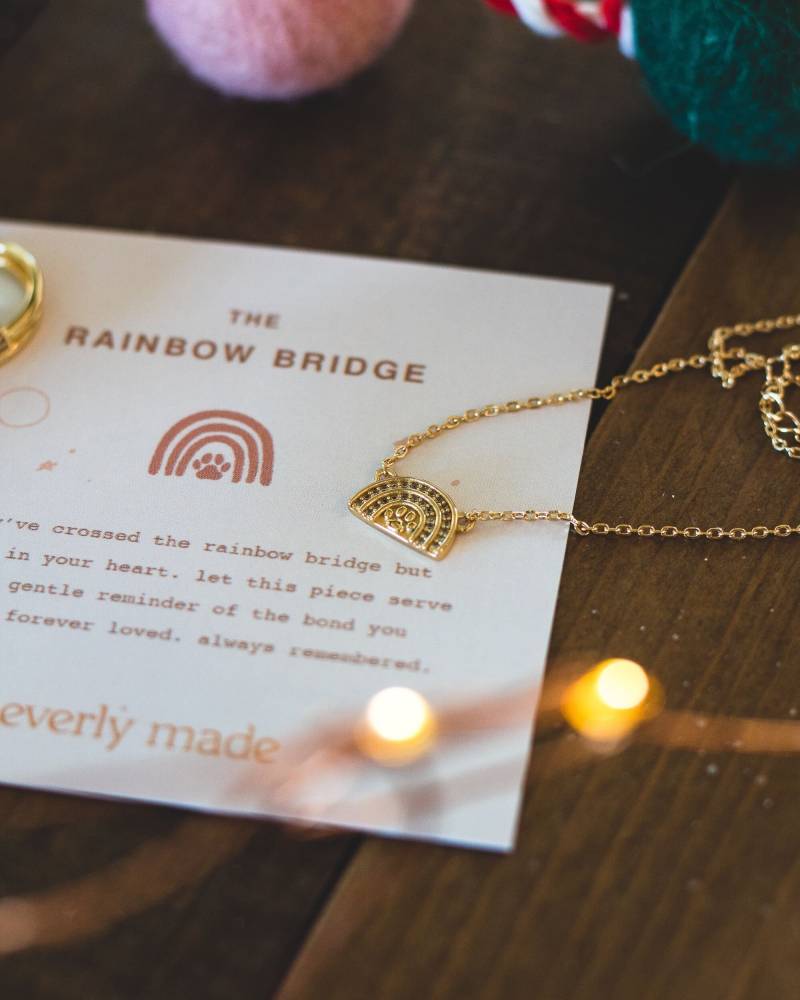 Haustier Erinnerung Geschenk, Halskette, Verlust Geschenke Hund, Katze, Schmuck, Erinnerungsgeschenk, Hunde Gedenkgeschenk von everlymadejewelry