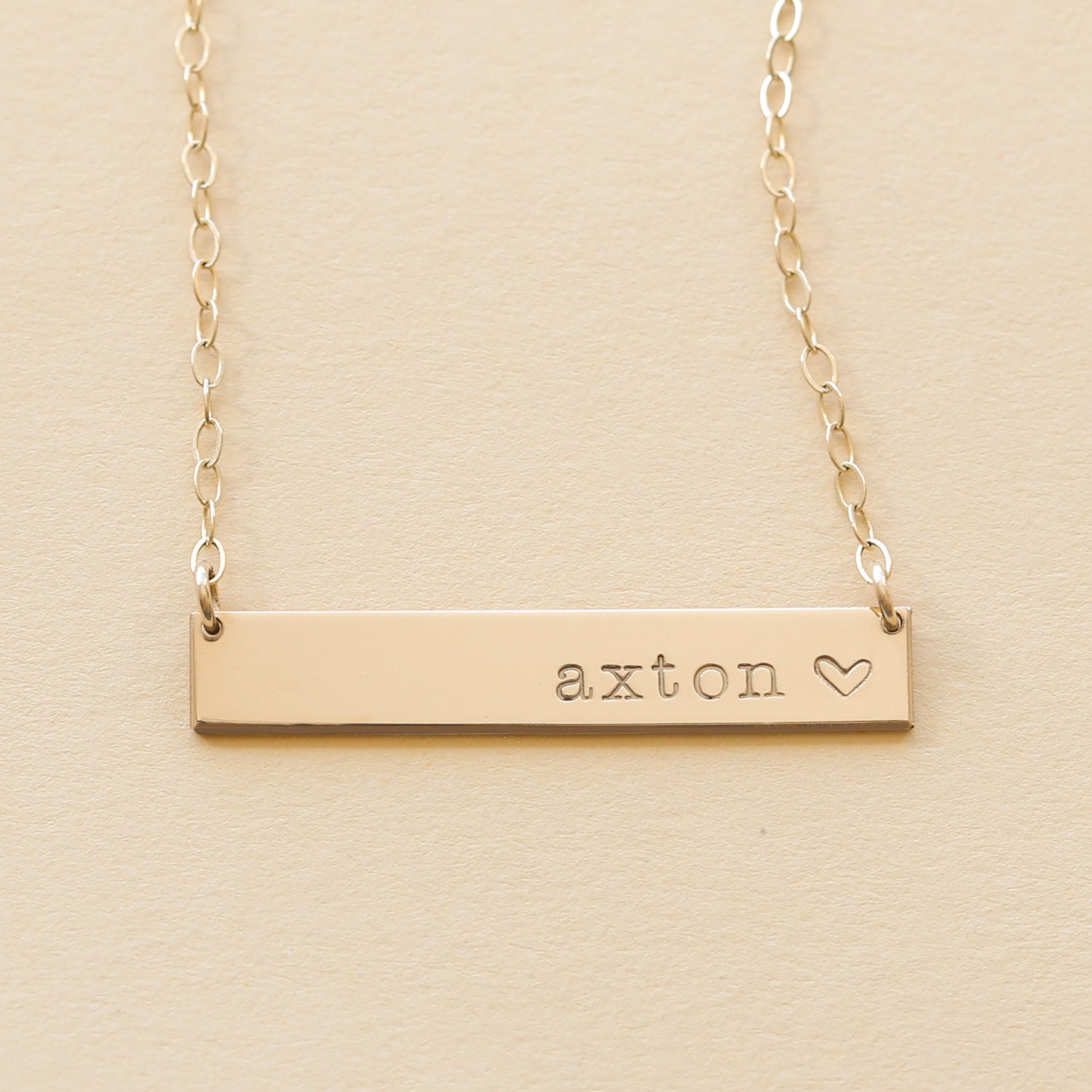 Mama Halskette, Mütter Schmuck, Großmütter Name Bar Unendlichkeit, Nhb-15x25Br von everlymadejewelry