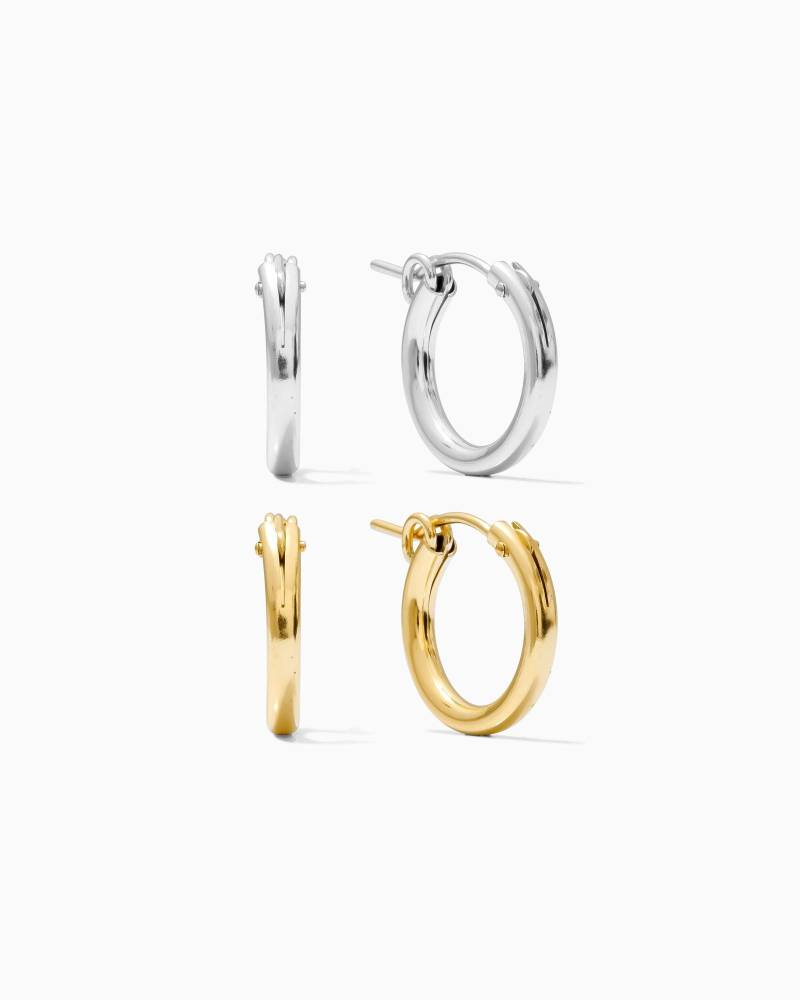 15 Mm Creolen, 14K Gold Filled Oder Sterling Silver, Kleine Huggie Goldene Creolen von everlymadejewelry