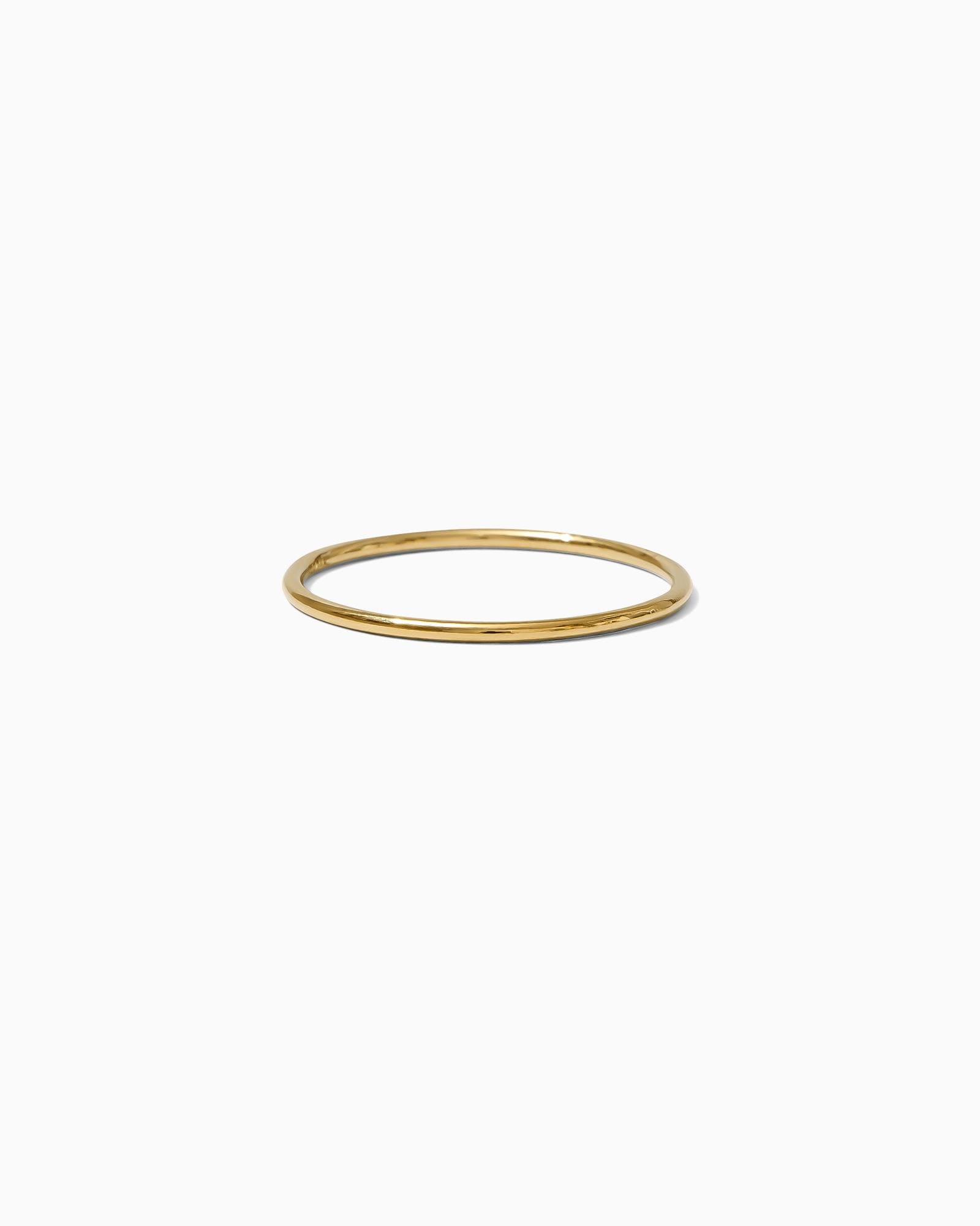 Wiese Gold Stacking Ring, 14K Gold Filled von everlymadejewelry