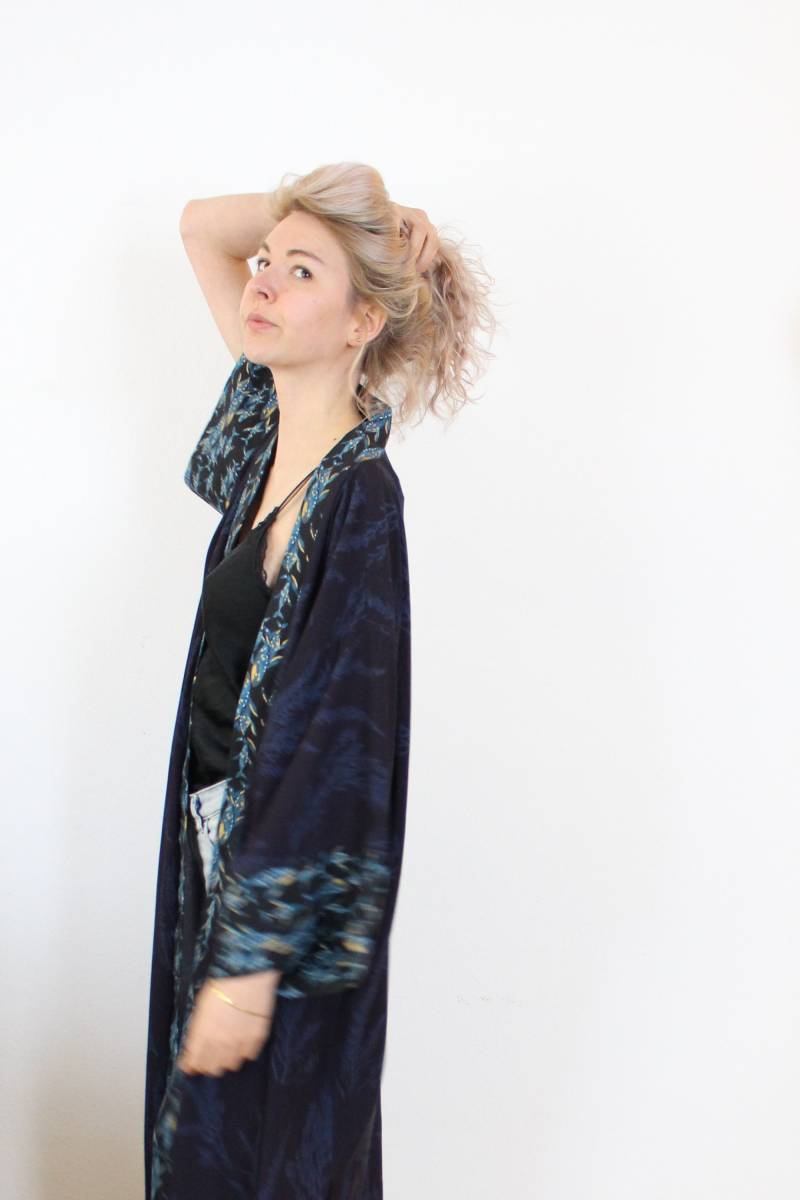 Kimonomantel - The Deep Blue Sea von everysinglebeat