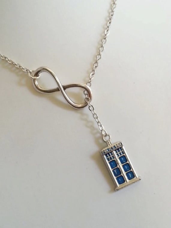 Dr. Who Tardis Lariat Halskette von evilqueenjewelry