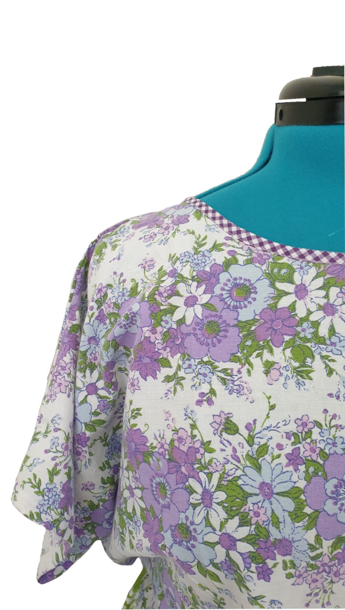 Daisy Kleid - Au Größe 22, Handgemachtes Vintage Mit Taschen, Gerafftes Damenkleid, Plus Size Cottagecore Kleid, Boho Gehrock Blumenmuster Daisy Kleid - Au Größe 22, Handgemachtes Vintage Mit Taschen, Gerafftes Damenkleid, Plus Size Cottagecore Kleid, Boho Gehrock Blumenmuster von evilruby