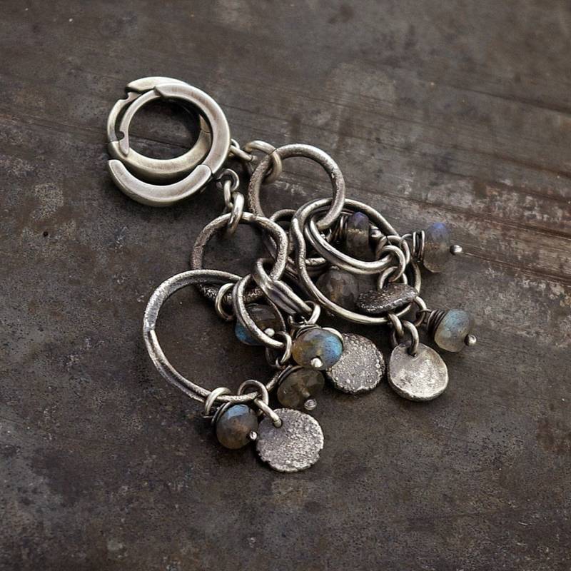 Labradorit Sterling Silber Boho Ohrringe Handgemachte Baumeln Schmuck Labradorit Sterling Silber Boho Ohrringe Handgemachte Baumeln Schmuck von ewalompe