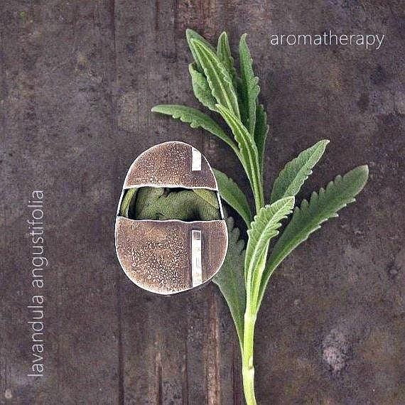 Oxidierter Sterling Silber Statement-Ring Mit Innenraum - Verstellbar von ewalompe