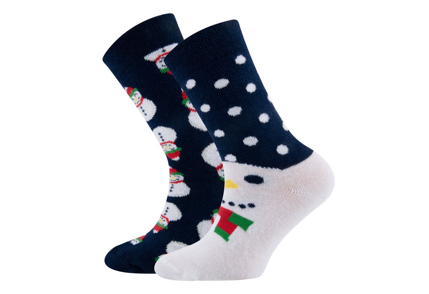 ewers.aus liebe. seit 1866. Socken Baumwollsocken Unisex mit lustigen Weihnachtsmotiven, 2er-Set (Set) mit bunten Designs von ewers.aus liebe. seit 1866.