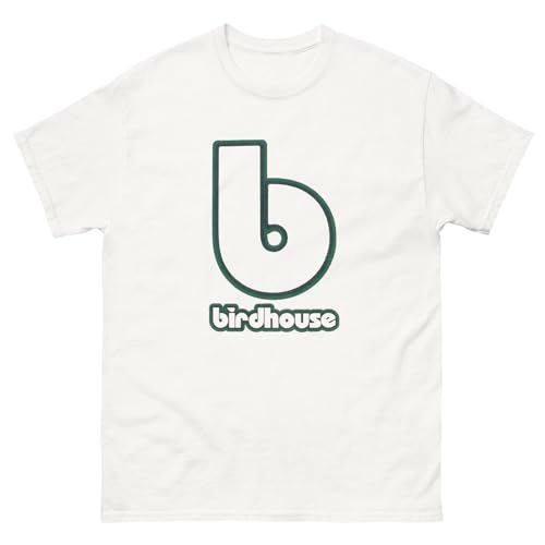B for Birdhouse Skate Vintage 90s Skateboarding T Shirt Designs White M von ewewerdrERA